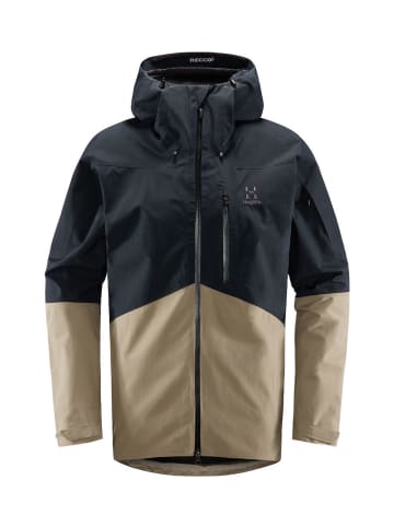 Haglöfs Skijacke Nengal Jacket in True Black/Dune