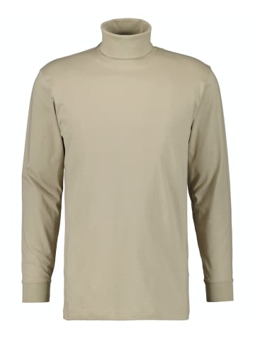 Ragman Langarm-T-Shirt in beige