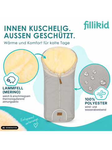 Kinderhaus Blaubär Winterfußsack Pamir TOP in Champagner