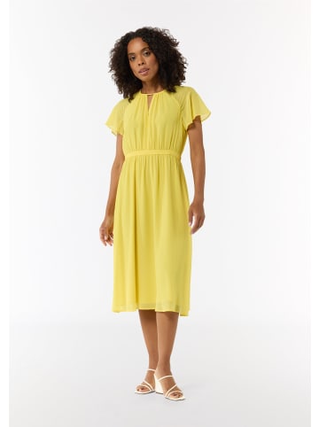 comma Kleid lang in Gelb
