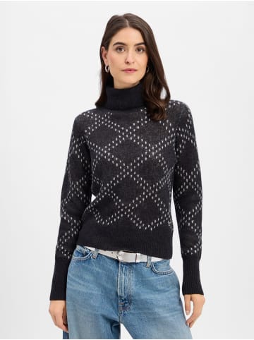 JOOP! Strickpullover Kuli in schwarz weiß - 0001