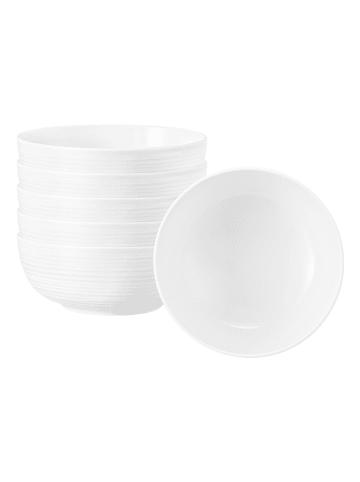 Seltmann Weiden 6er Set Foodbowl Terra ø 20,4 cm in Weiß