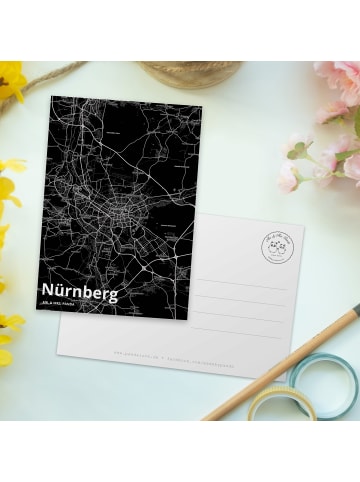 Mr. & Mrs. Panda Postkarte Nürnberg mit Spruch in Keine Angabe