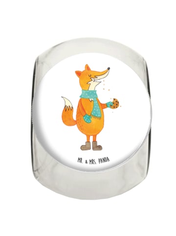 Mr. & Mrs. Panda Kaffeedose Fuchs Keks ohne Spruch in Weiß