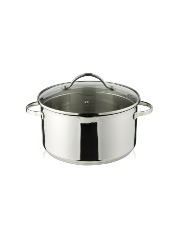 Funktion Kochtopf in Glänzender Stahl