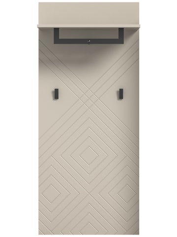 xonox.home Garderobenpaneel  (B/H/T: 60x140x35 cm) in sandbeige