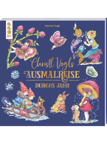 Frech Buch - Christl Vogls Ausmalreise - Durchs Jahr