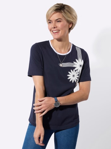 WITT WEIDEN Kurzarmshirt in marine