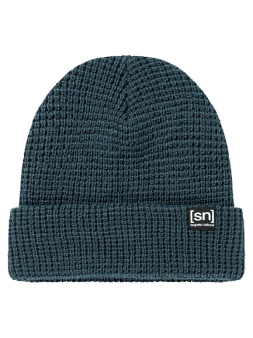 super.natural Merino Mütze CITY BEANIE in blau