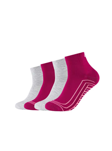 Skechers Kurzsocken 4er Pack cushioned in festival fuchsia