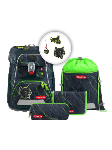 Step by Step Fit Schulranzen-Set 5-teilig in Danger Cat Chiko