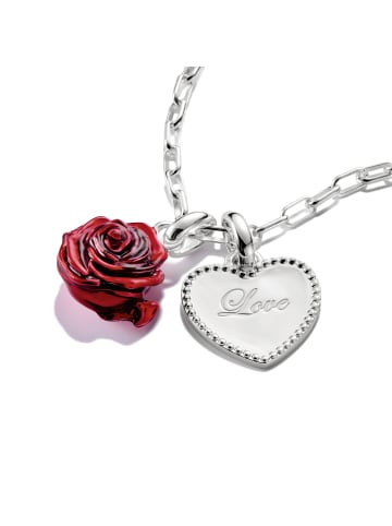 Thomas Sabo Charm-Anhänger in silber, rot