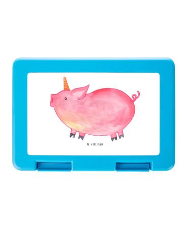 Mr. & Mrs. Panda Aufbewahrungsbox Einhorn Schwein ohne Spruch in Weiß