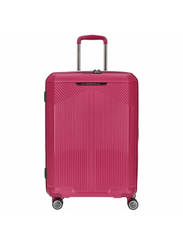 March15 Fjord - 4-Rollen-Trolley M 66 cm in magenta metal