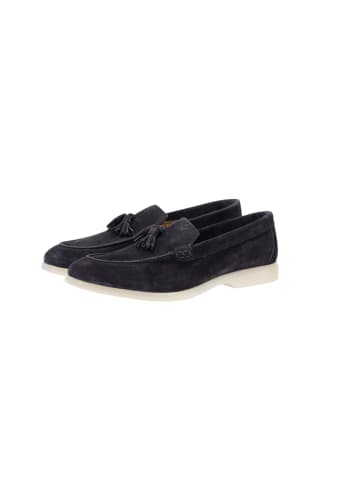 JOOP! Slip On 'Velluto Franjo in Dunkelblau'