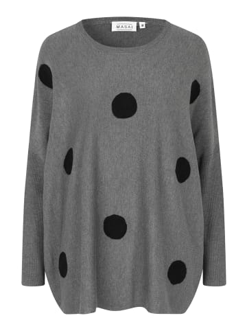 MASAI  Langarm-Strickpullover MaFanasi in M. Grey mel.