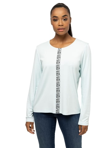 Gina Laura Shirt in gletscher blue