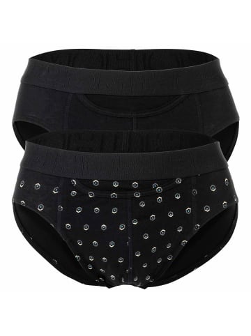 HOM Slip 2er Pack in Schwarz