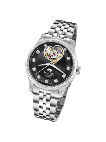 Jaguar Analog-Armbanduhr Jaguar Coeur silber mittel (ca. 34mm)