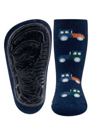 ewers 2er-Set Stoppersocken Trecker/Uni in navy