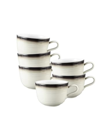 6er Set Milchkaffeetassen Terra in Corso 400 ml