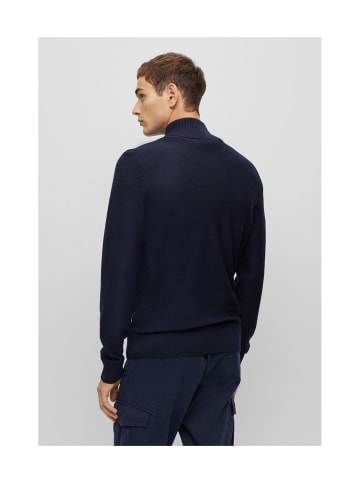 BOSS Jersey in Marine