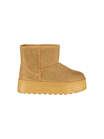 Laura Biagiotti Braun Polyester Damen Stiefel