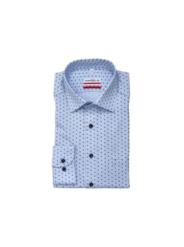 MARVELIS Langarm Business Hemd für Herren in braun