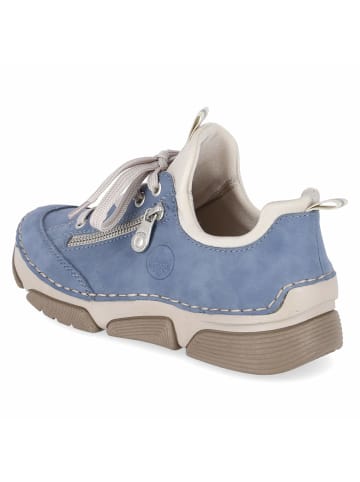 rieker Schnürhalbschuh in blau