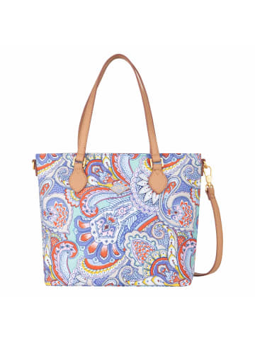 Oilily Paisley Elio Hella Handtasche 25 cm in Wedgewood