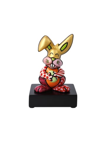 Goebel Figur " Romero Britto Orange Rabbit " in Bunt