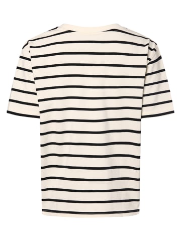 Marie Lund T-Shirt in ecru marine