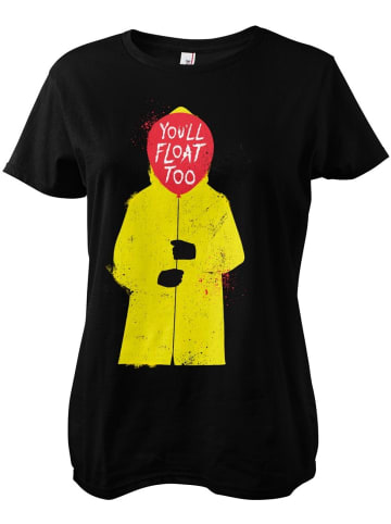 It Shirt "You'Ll Float Too Girly Tee" in Schwarz