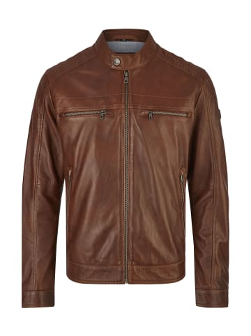 Bugatti Lederjacke BUAMADEO in Cognac