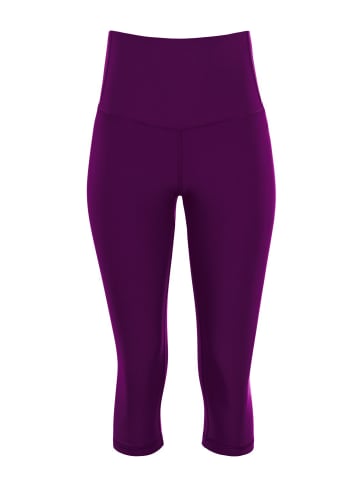Winshape Functional Comfort High Waist 3/4-Tights HWL217C in dark plum