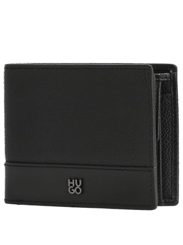HUGO Quantic Trifold - Geldbörse 8cc 11.5 cm (black) in schwarz