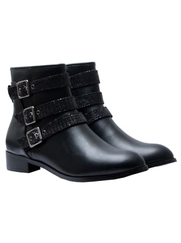 Divine Factory Stiefeletten QL4526 Schwarz