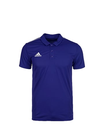 adidas Performance Poloshirt Core 18 in dunkelblau / weiß