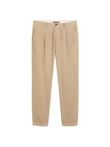 Marc O'Polo Cordhose Model Osby pleats tapered in jonesboro cream