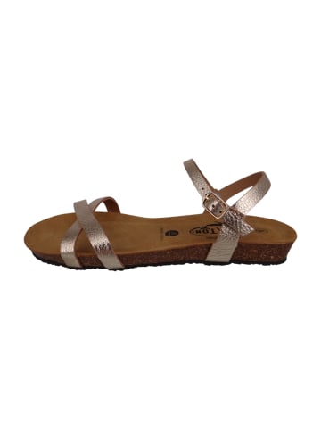 Plakton Sandalen goldfarben