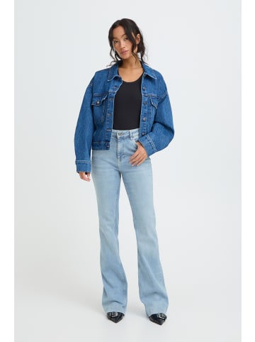Pulz Jeans PZBECCA regular fit in Light Blue Denim