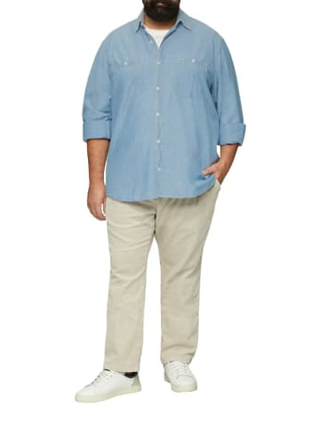 S. Oliver Langarm FreizeitHemd für Herren in uni