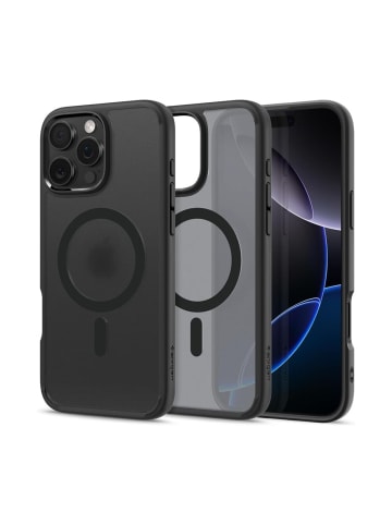 Spigen Spigen Ultra Hybrid mit Magnetfunktion Hülle iPhone 16 Pro Schwarz in Schwarz