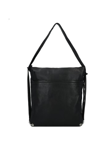 TASCHENDIEB Kohlmarkt Schultertasche Leder 34 cm in black bean