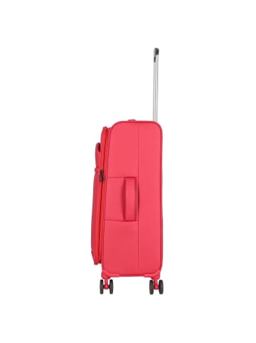 March15 Trading Silhouette 4 Rollen Kofferset 3-teilig mit Dehnfalte red