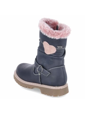 Indigo Stiefel in blau