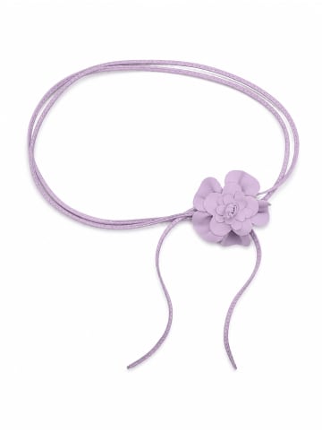 collezione alessandro Bindegürtel " Blüte " in lavendel