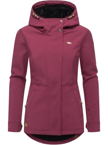 ragwear Softshelljacke Yba in Wine25