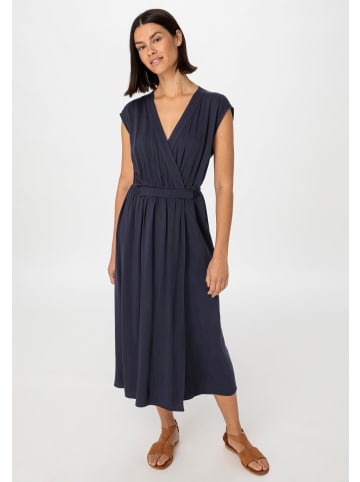 Hessnatur Midi Kleid in marine