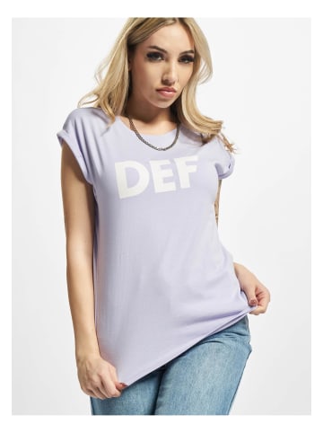 DEF T-Shirts in Lila/Pink/Rosa